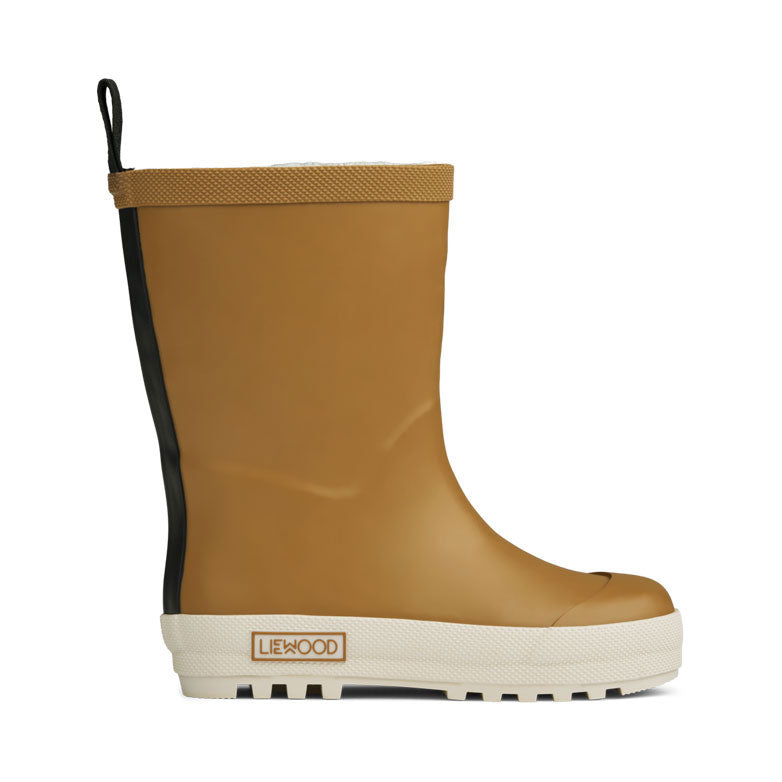 Liewood Golden Caramel/ Sandy Thermo Rainboots