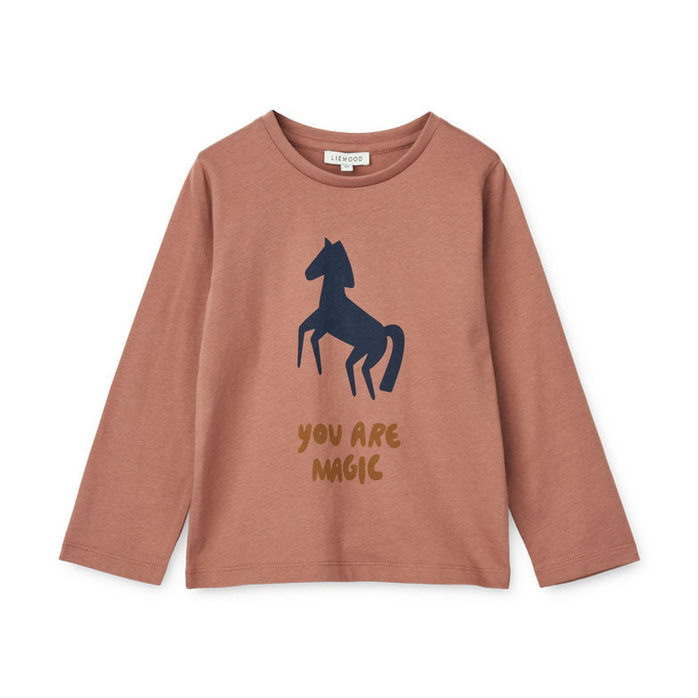 Liewood Horses/Dark Rosetta Apia  Tee