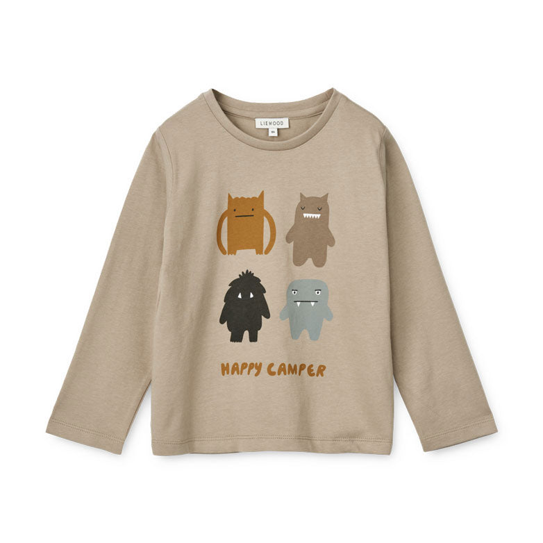 Liewood Monster/Mist Apia  Tee