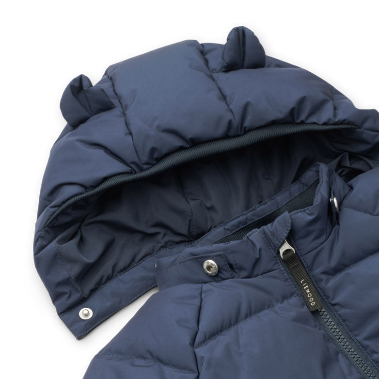 Liewood Classic Navy Polle Down Puffer Jacket