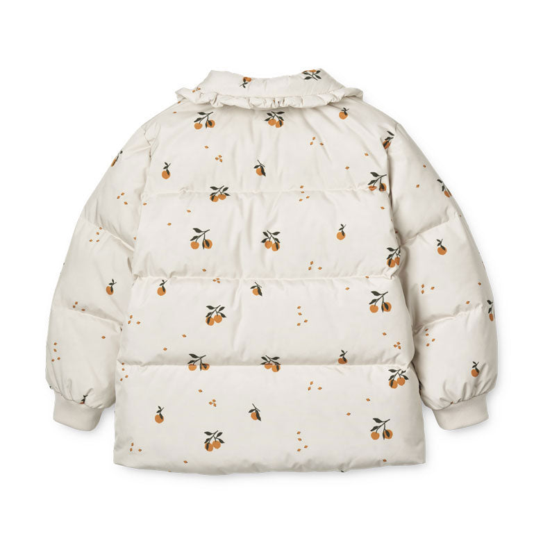 Liewood Peach/Sandy Anemone Down Puffer Jacket