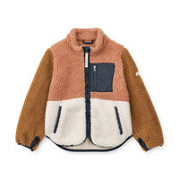 Liewood Tuscany Rose Multi Mix Nolan Pile Jacket