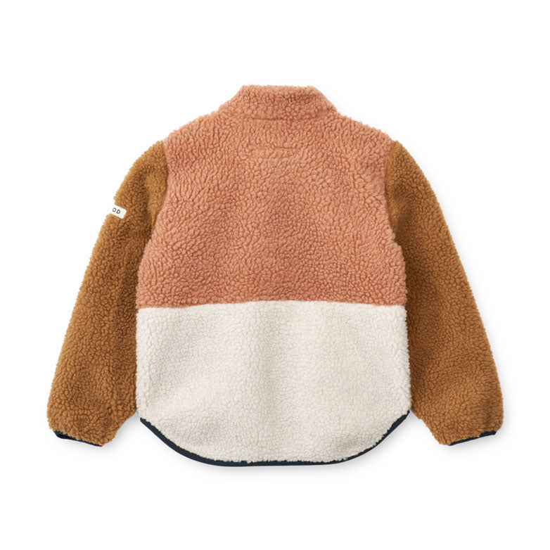 Liewood Tuscany Rose Multi Mix Nolan Pile Jacket
