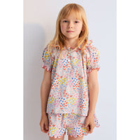 The New Society Anemone Print Greneva Blouse