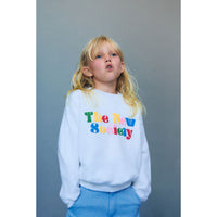 The New Society  Pure Cloud Wisteria Sweatshirt