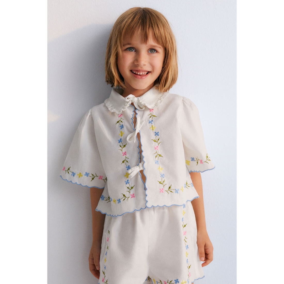 The New Society Coconut Hermione Blouse