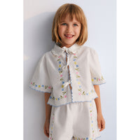 The New Society Coconut Hermione Blouse