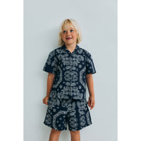 The New Society  Summer Midnight Waterlily Special Shirt