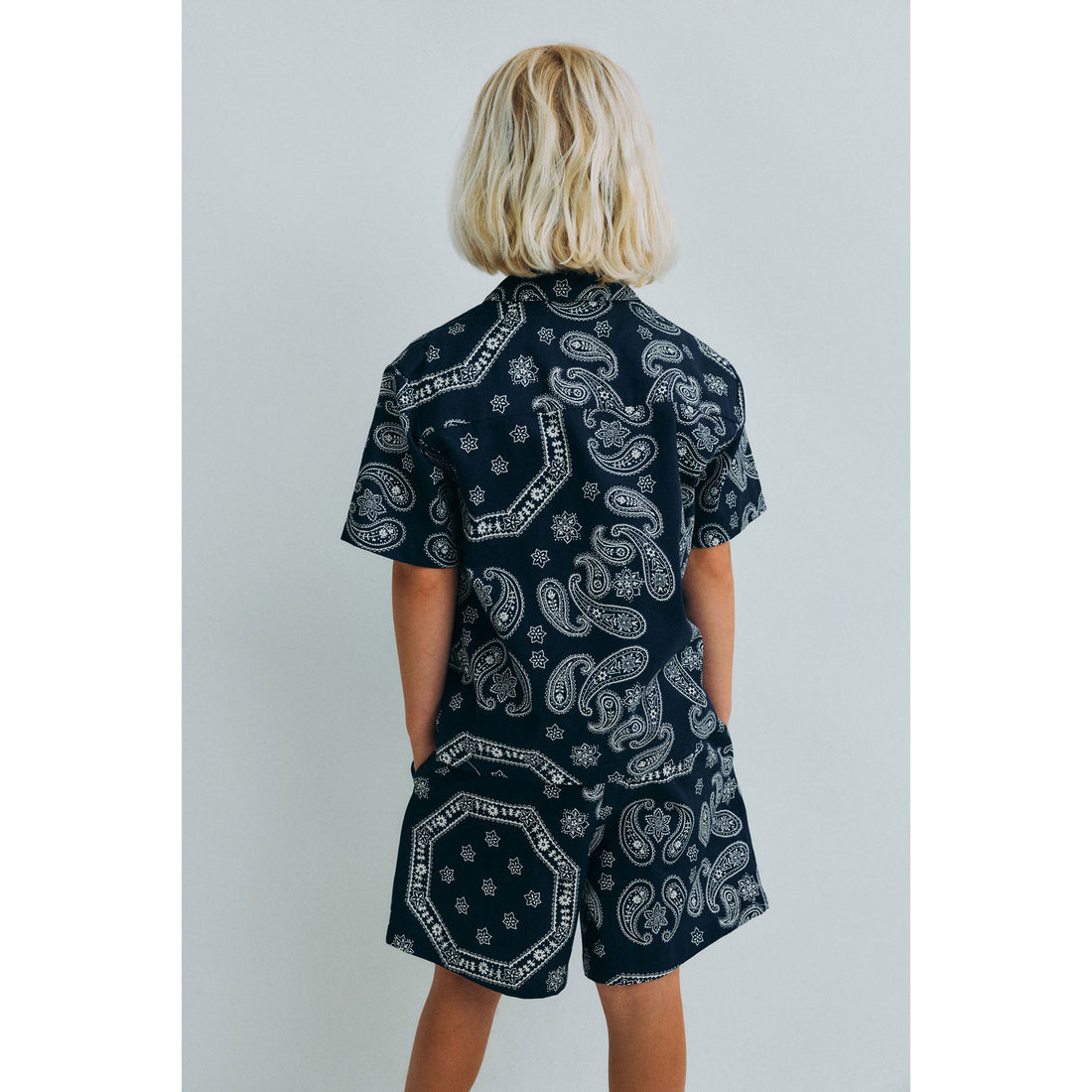 The New Society  Summer Midnight Waterlily Special Shirt