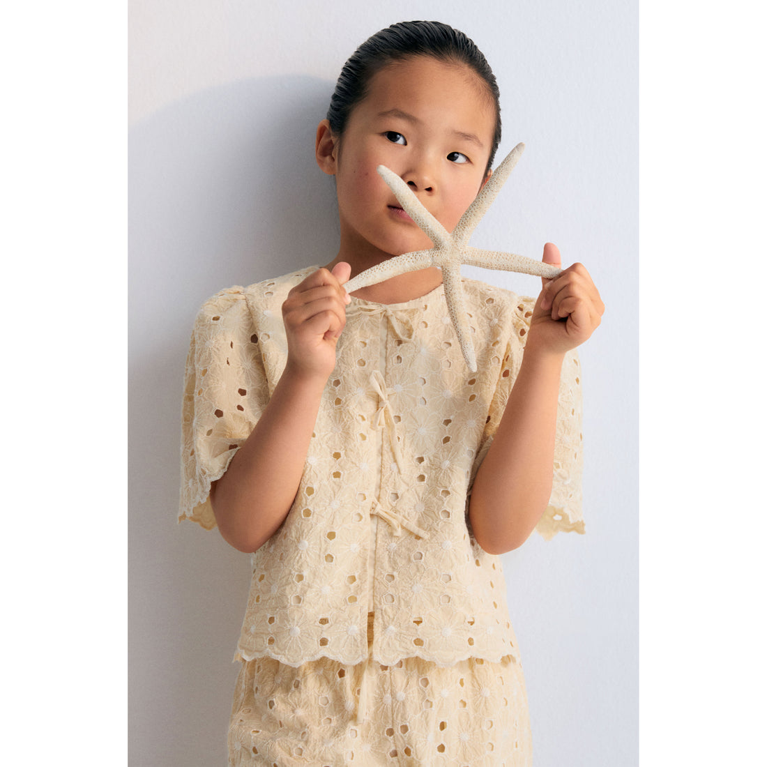 The New Society Macadamia Creta Blouse
