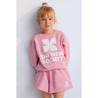 The New Society Hibiscus Mykonos Sweatshirt