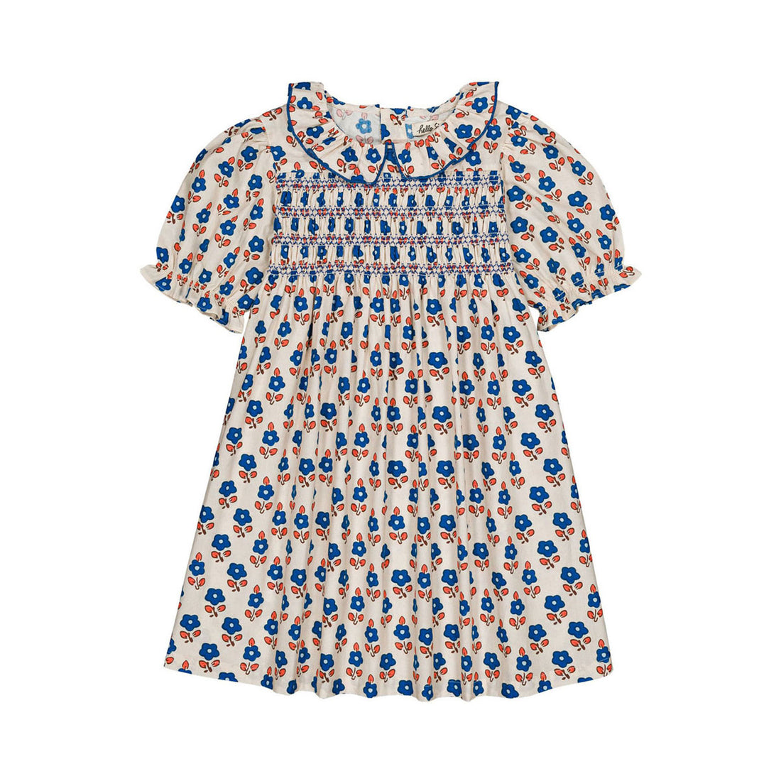 Hello Simone Blue Sablet Lalinette Dress
