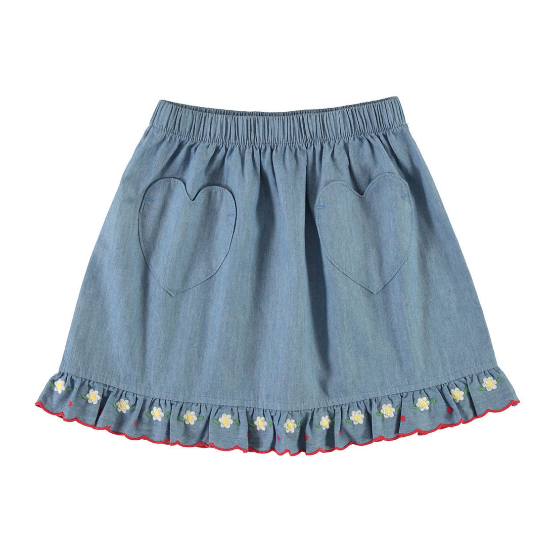 Bebe Organic Denim Lana Skirt