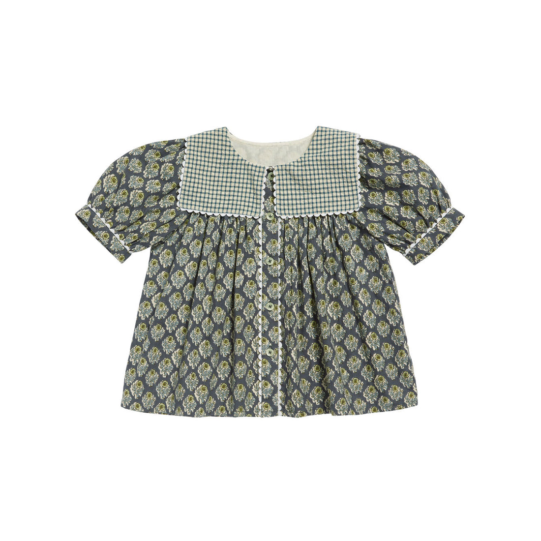 Little Cotton Clothes Thistle Floral Lara Blouse