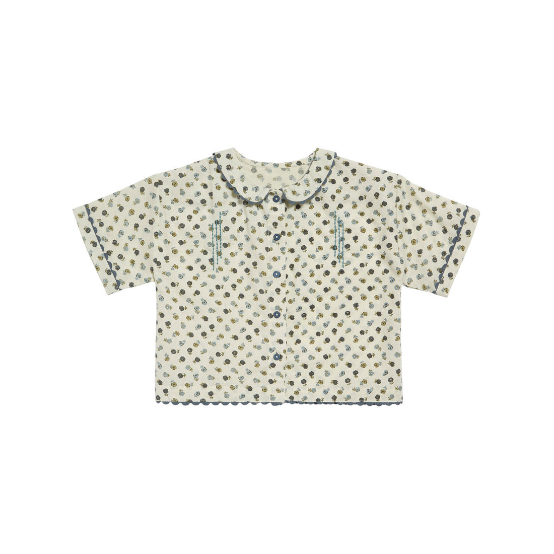 Little Cotton Clothes Daisy Floral Laurie Blouse