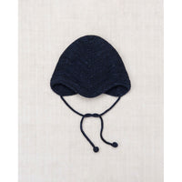 Misha and Puff Layette Acorn Bonnet - Ink