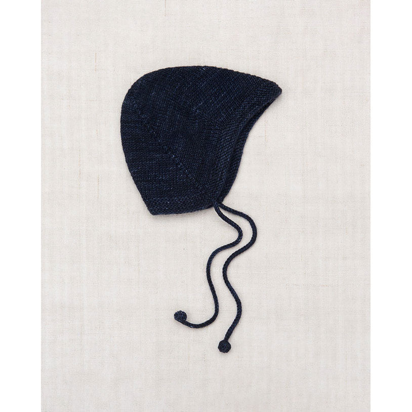 Misha and Puff Layette Acorn Bonnet - Ink