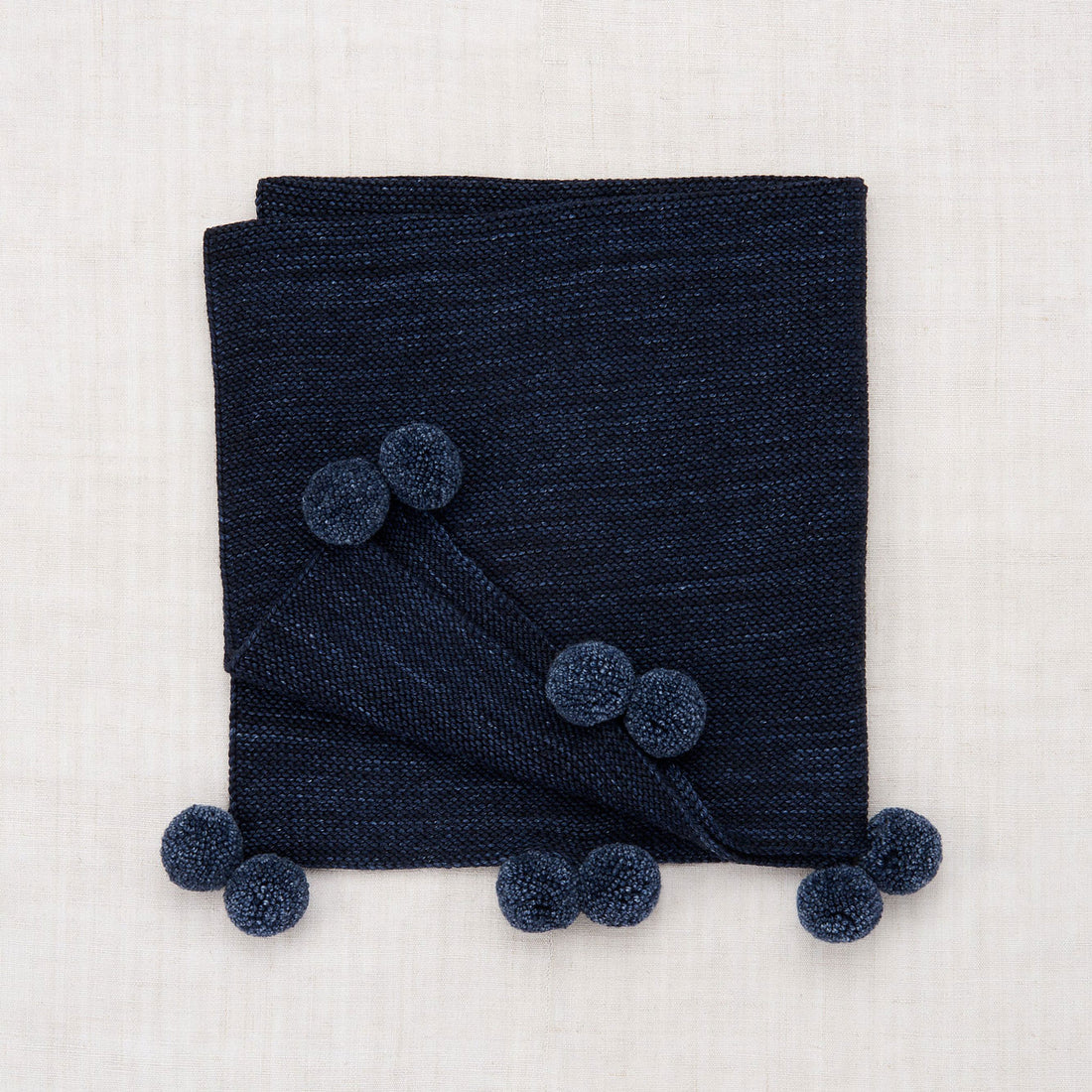 Misha and Puff Layette Heirloom Blanket - Ink