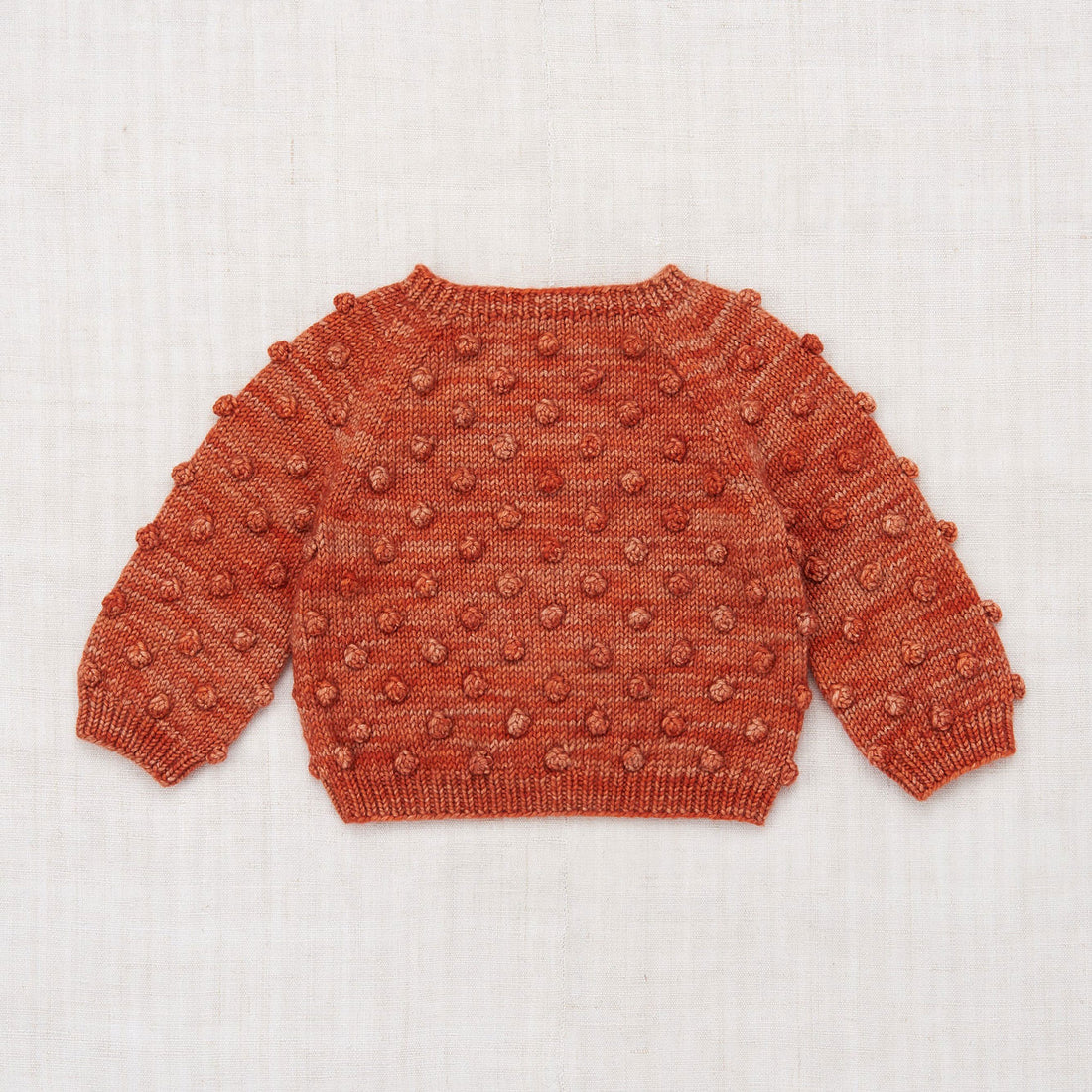 Misha and Puff Layette Popcorn Sweater - Cinnamon – Ladida