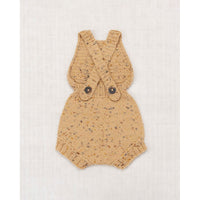 Misha and Puff Layette Sugar Maple Sunsuit - Camel Confetti