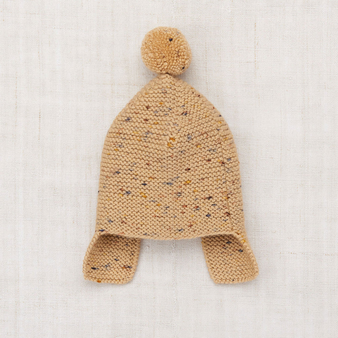 Misha and Puff Layette Twig Cap - Camel Confetti