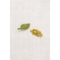 Misha and Puff Sprig Leaf Clip Set