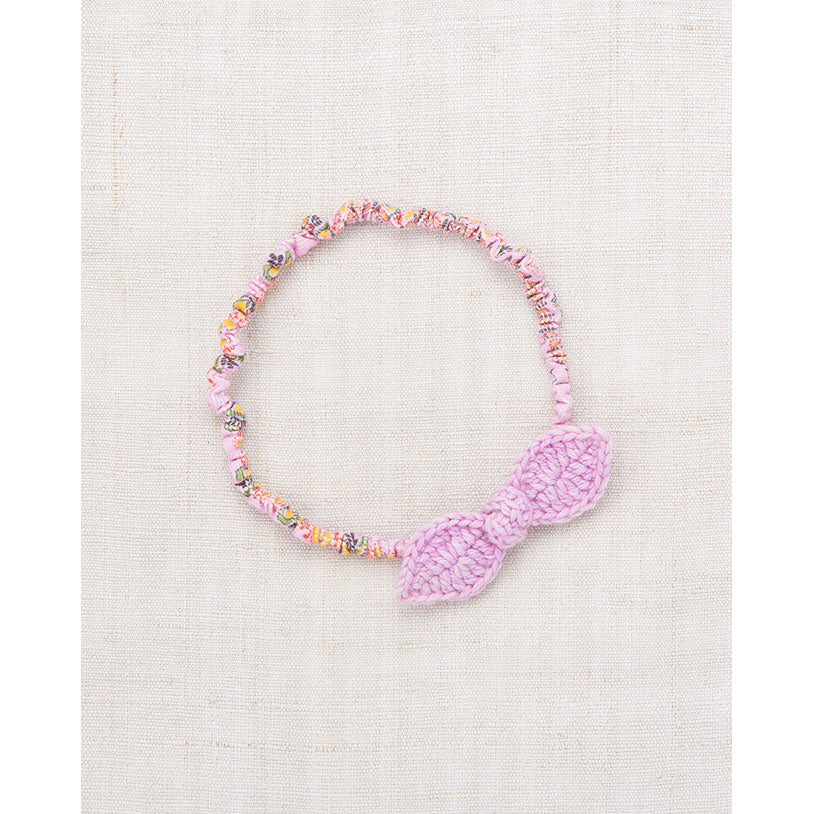 Misha and Puff  Pink Lilac Leaf Headband