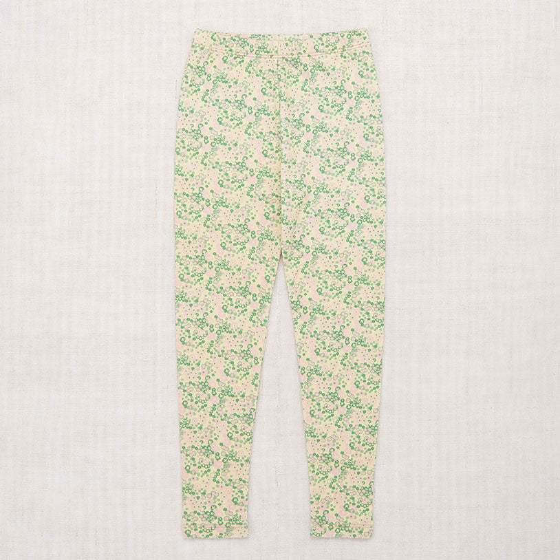 Misha and Puff Legging - Pale Mauve Poppy Garden
