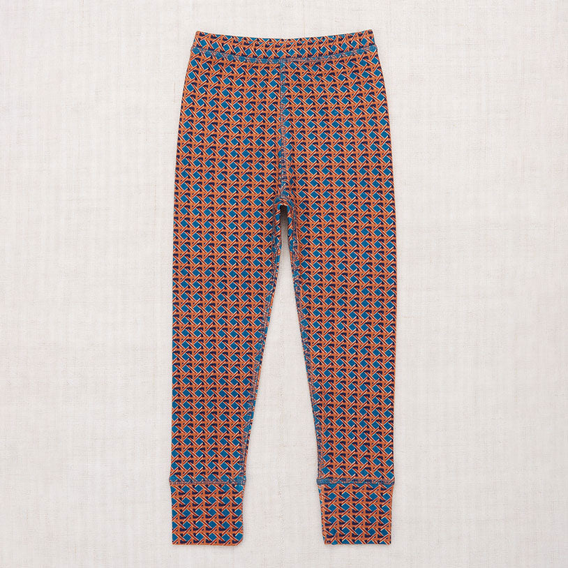 Misha and Puff Legging with Rib Cuff - Atlantic Lattice