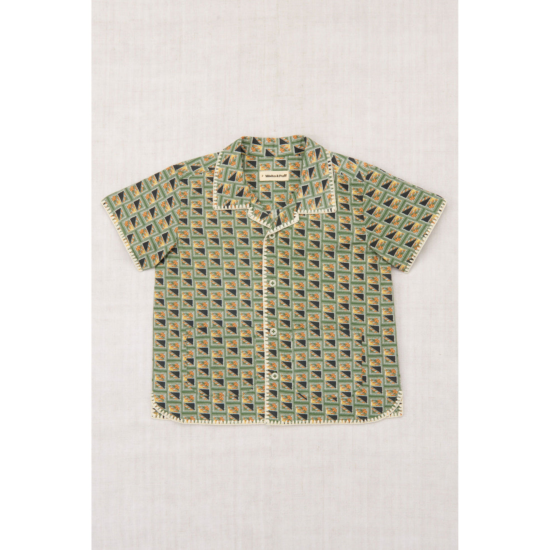 Misha and Puff Lawn Stamps Leon Top