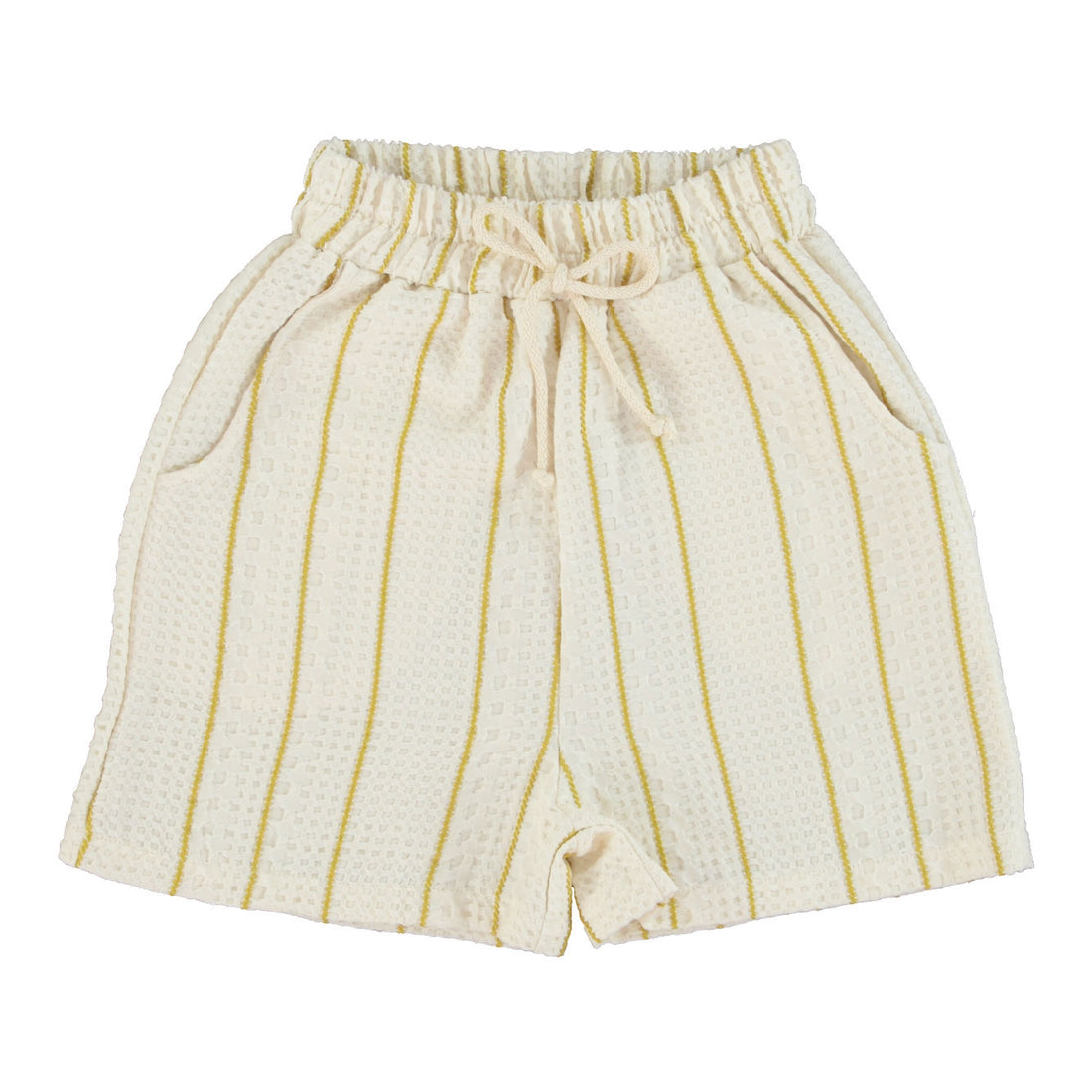 Bebe Organic Natural Waffle Levi Shorts