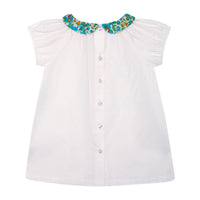Question Everything Lisa Liberty Print Blouse