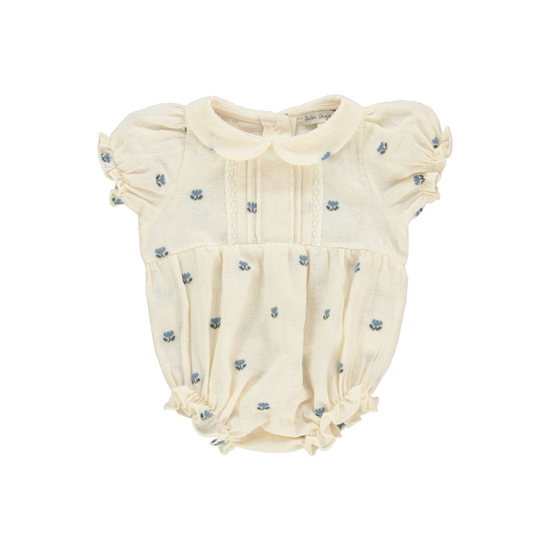 Bebe Organic Tulip Jacquard Lisa Romper
