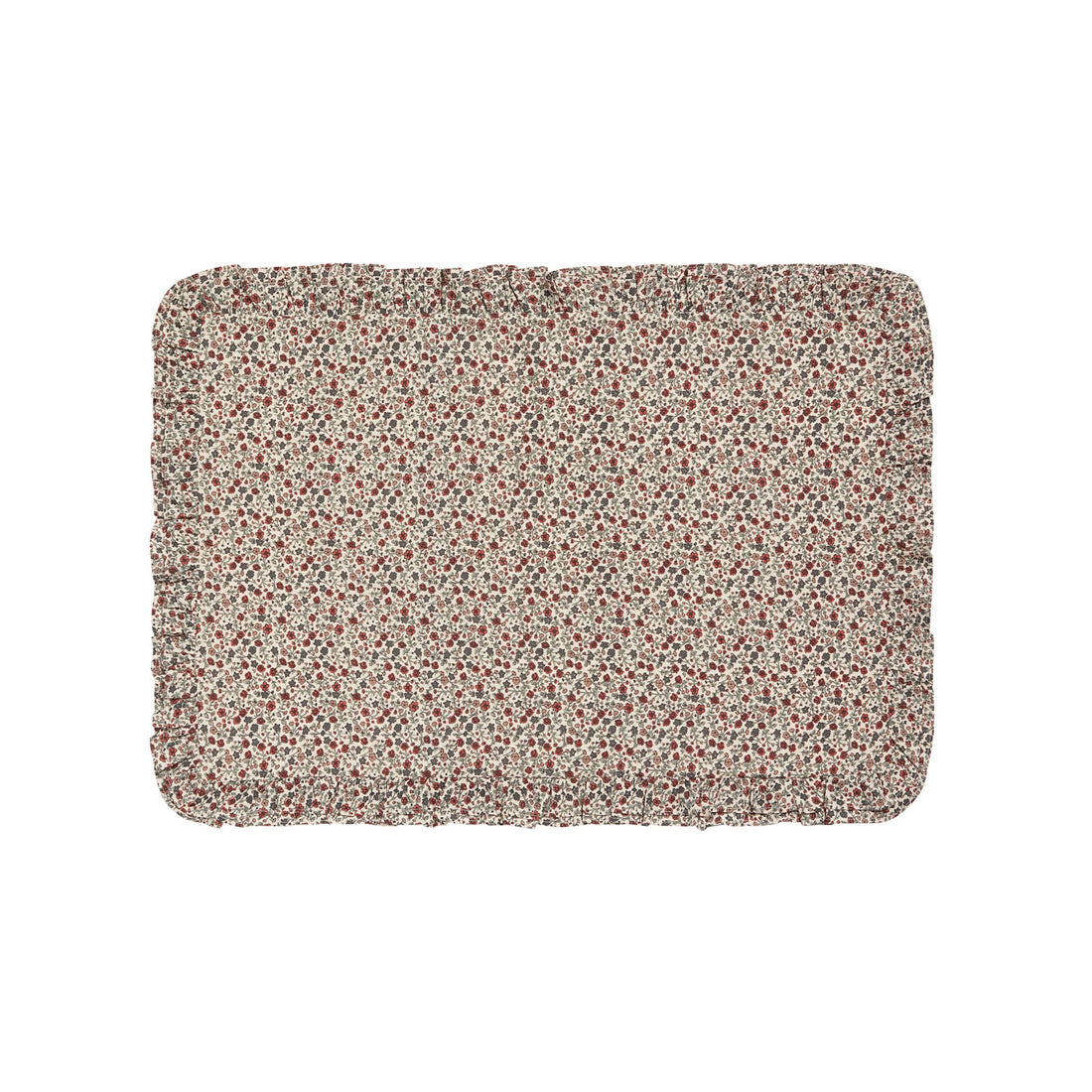 Little Cotton Clothes Cottage Floral Frilly Pillowcase