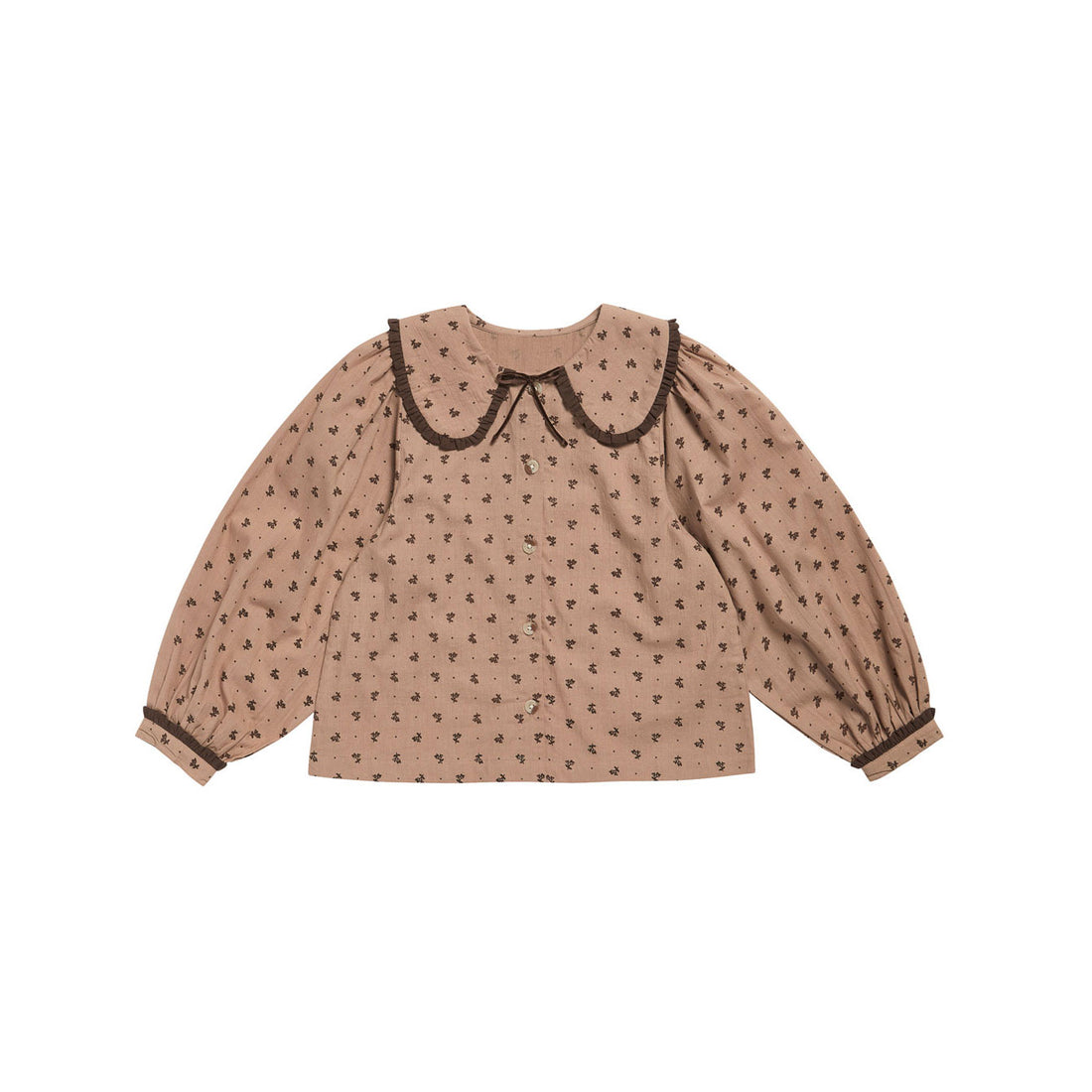 Little Cotton Clothes Rosehip Floral Helga Blouse