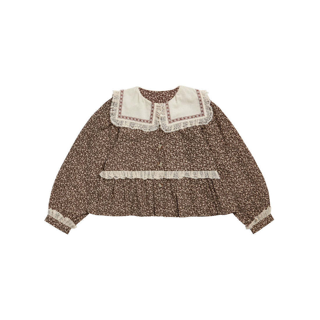 Little Cotton Clothes Bracken Floral Alana Blouse