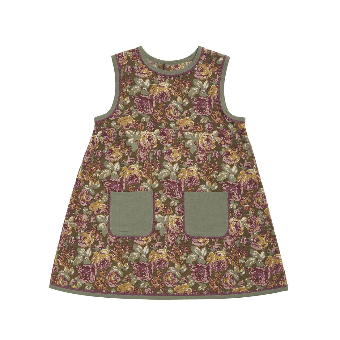 Little Cotton Clothes Wallpaper Floral Hannah Dress
