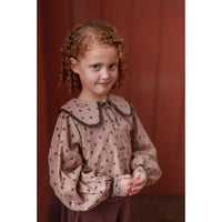 Little Cotton Clothes Rosehip Floral Helga Blouse