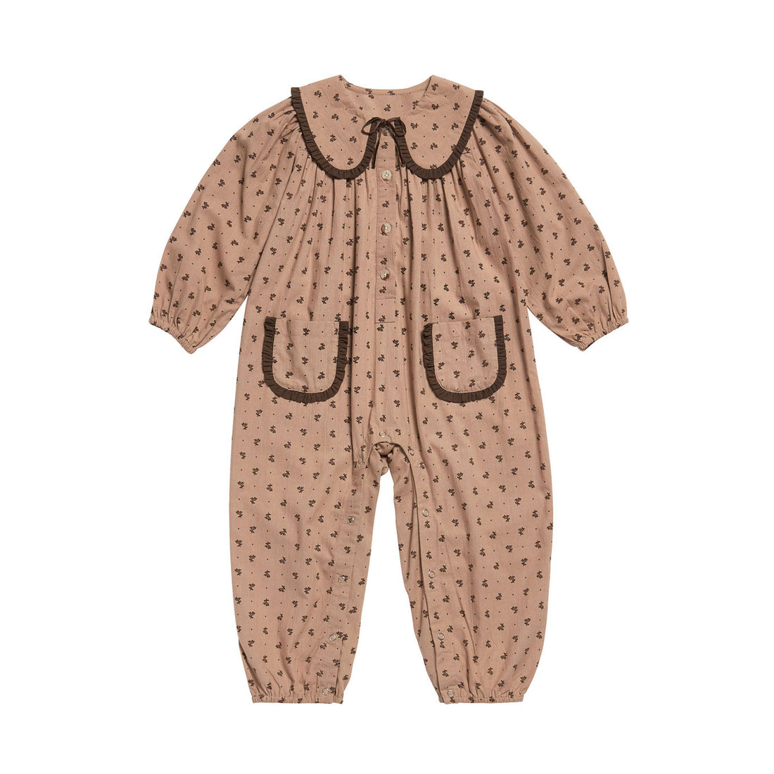 Little Cotton Clothes Rosehip Floral Lolly Romper