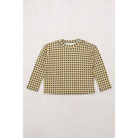 Misha and Puff Licorice Lattice Long Sleeve Boxy Top