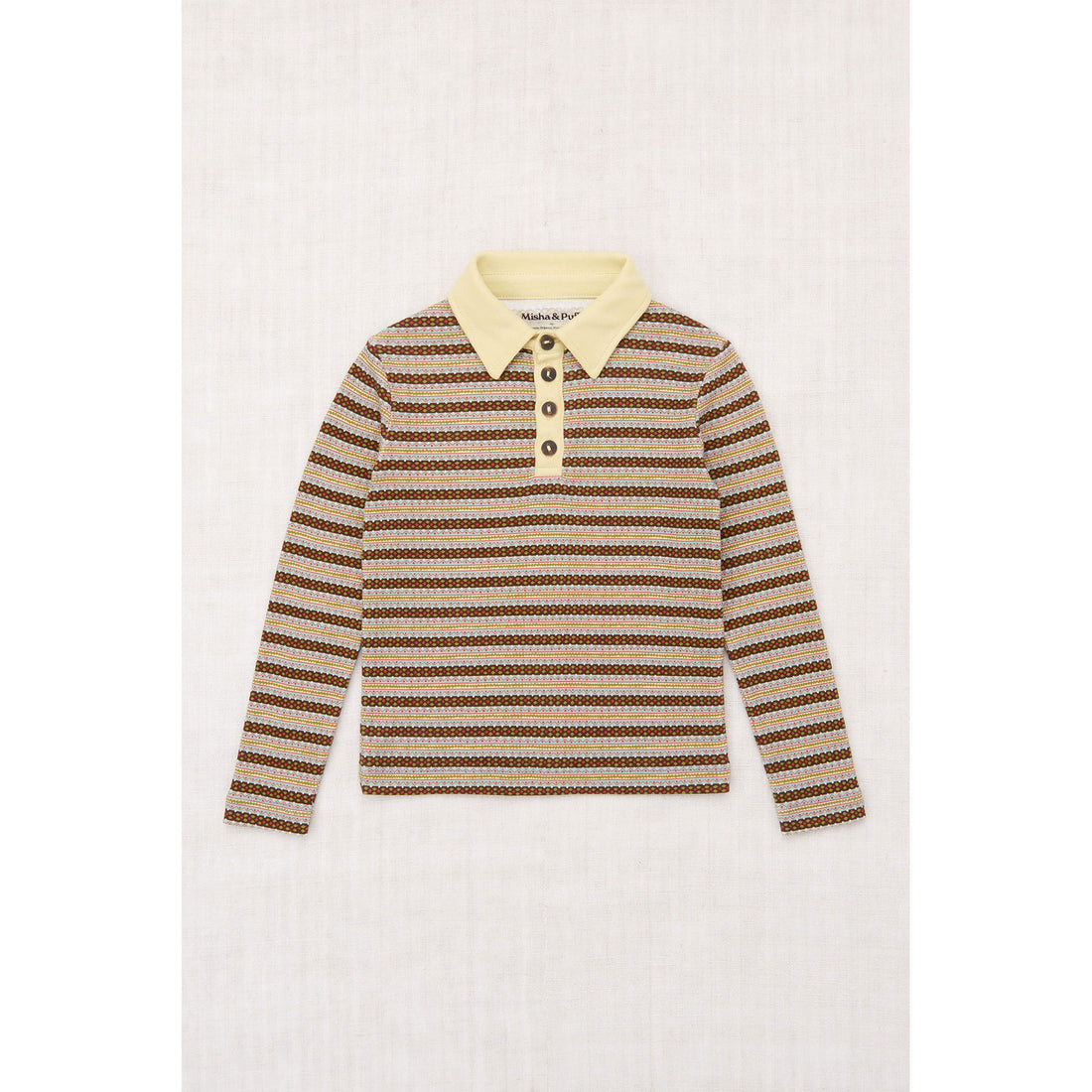Misha and Puff Overcast Rodeo Long Sleeve Polo