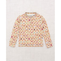 Misha and Puff String Trellis Long Sleeve Vintage Henley