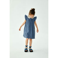 Cera Una Volta Dusty Blue Antonella Dress