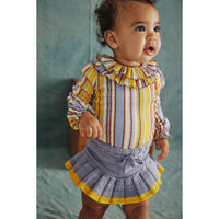 Misha and Puff Pewter Skating Pond Skirt