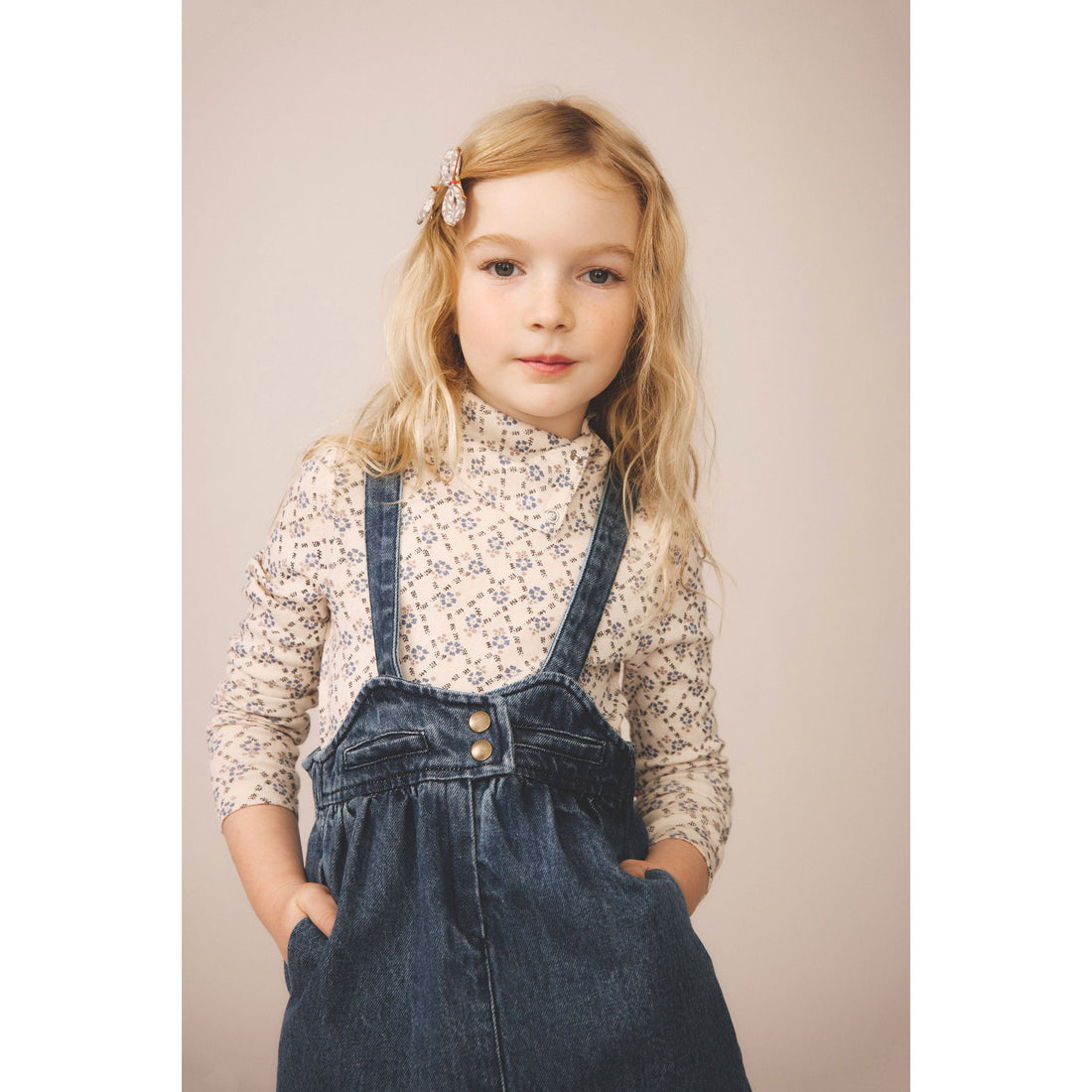 SOOR PLOOM Denim Wash Minnie Pinafore