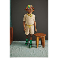 Misha and Puff Cedar Marl Chevron Boxer Short