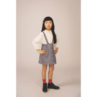 SOOR PLOOM Ink Gingham Print Harlyn Pinafore