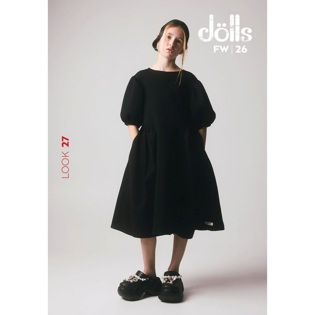 Little Creative Factory Black Doll Dress