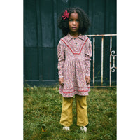 Misha and Puff String Mini Floral Rickrack Sasha Dress