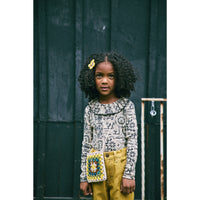 Misha and Puff Seal Gray Medallion Paloma Top